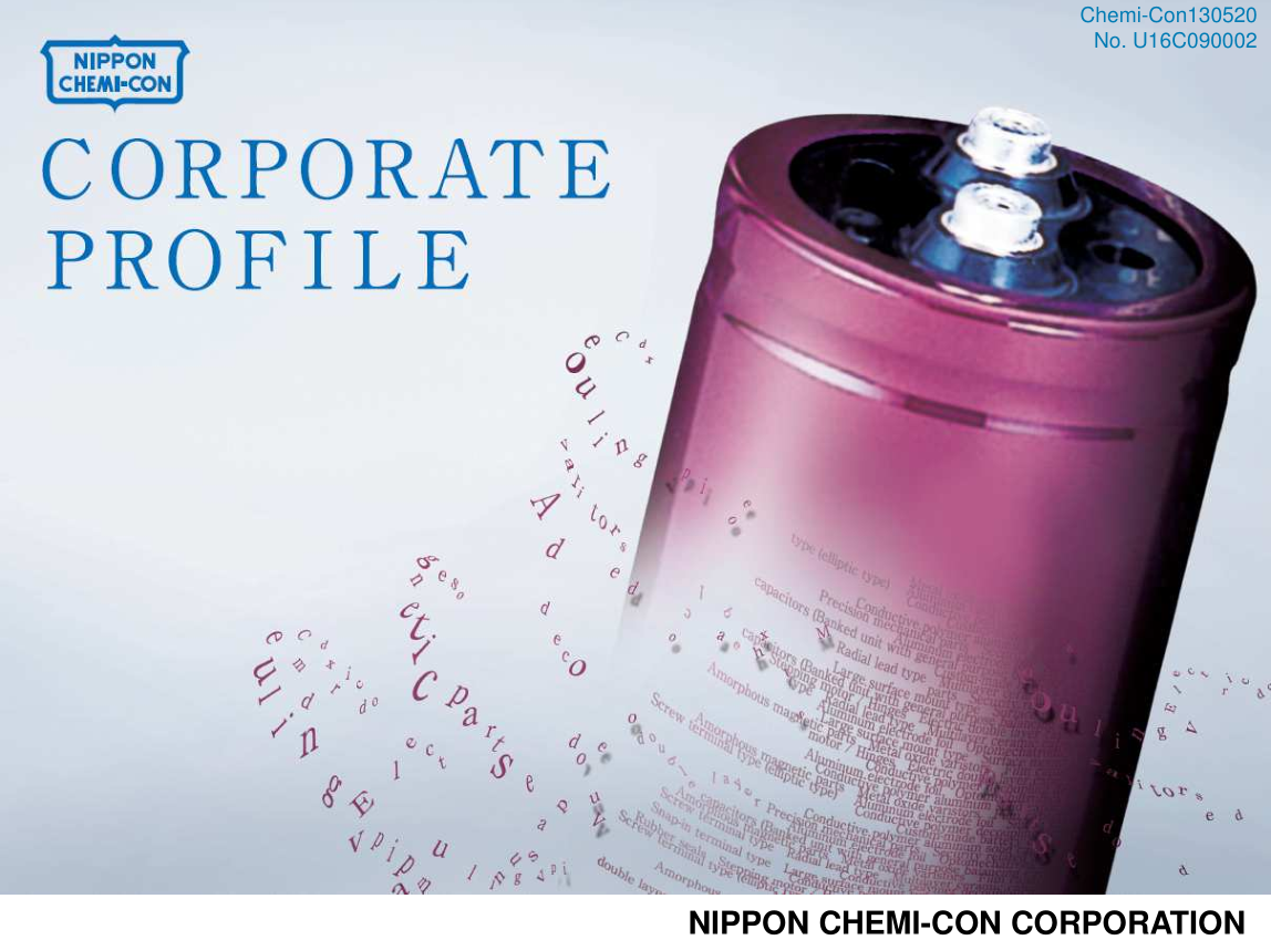 NIPPON  CHEMI-CON產(chǎn)品介紹 NIPPON  CHEMI-CON產(chǎn)品介紹